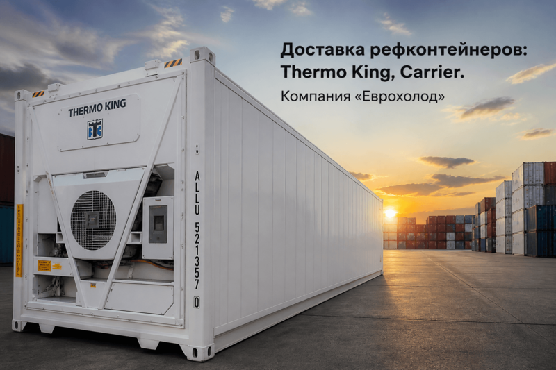 Доставка рефконтейнеров: Thermo King, Carrier. Компания «Еврохолод»