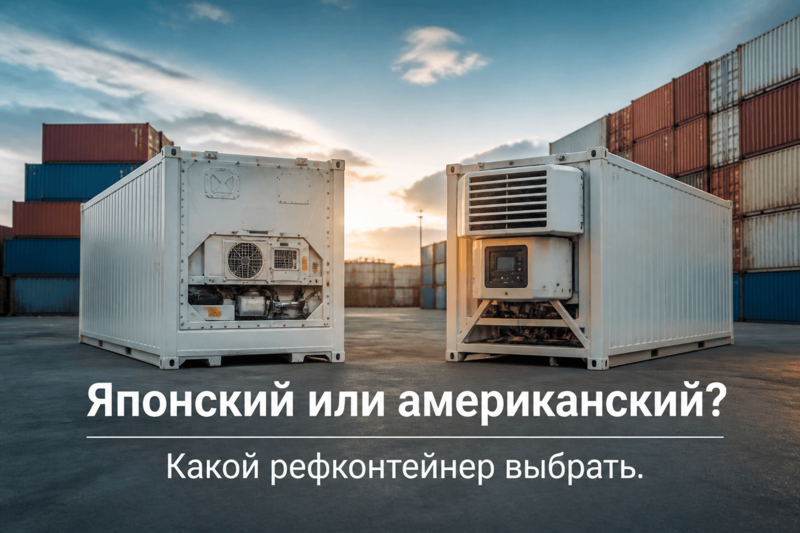 Японский или американский? Какой рефконтейнер выбрать