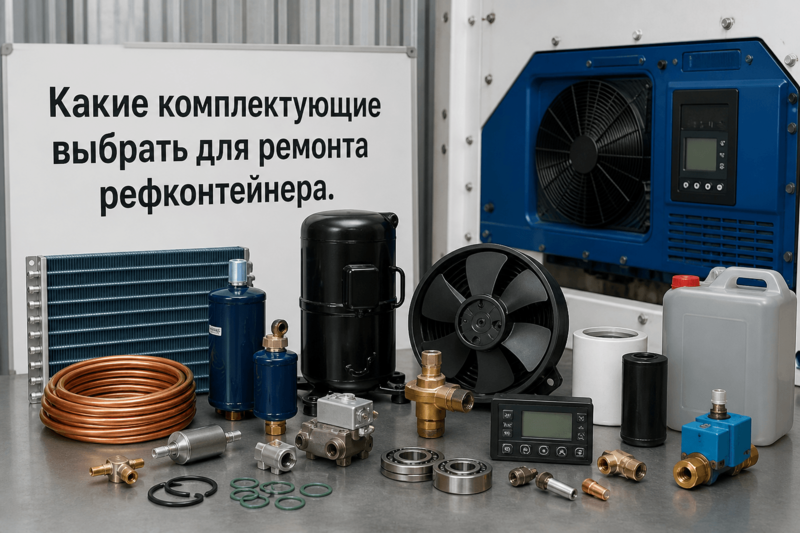 Какие комплектующие выбрать для ремонта рефконтейнера